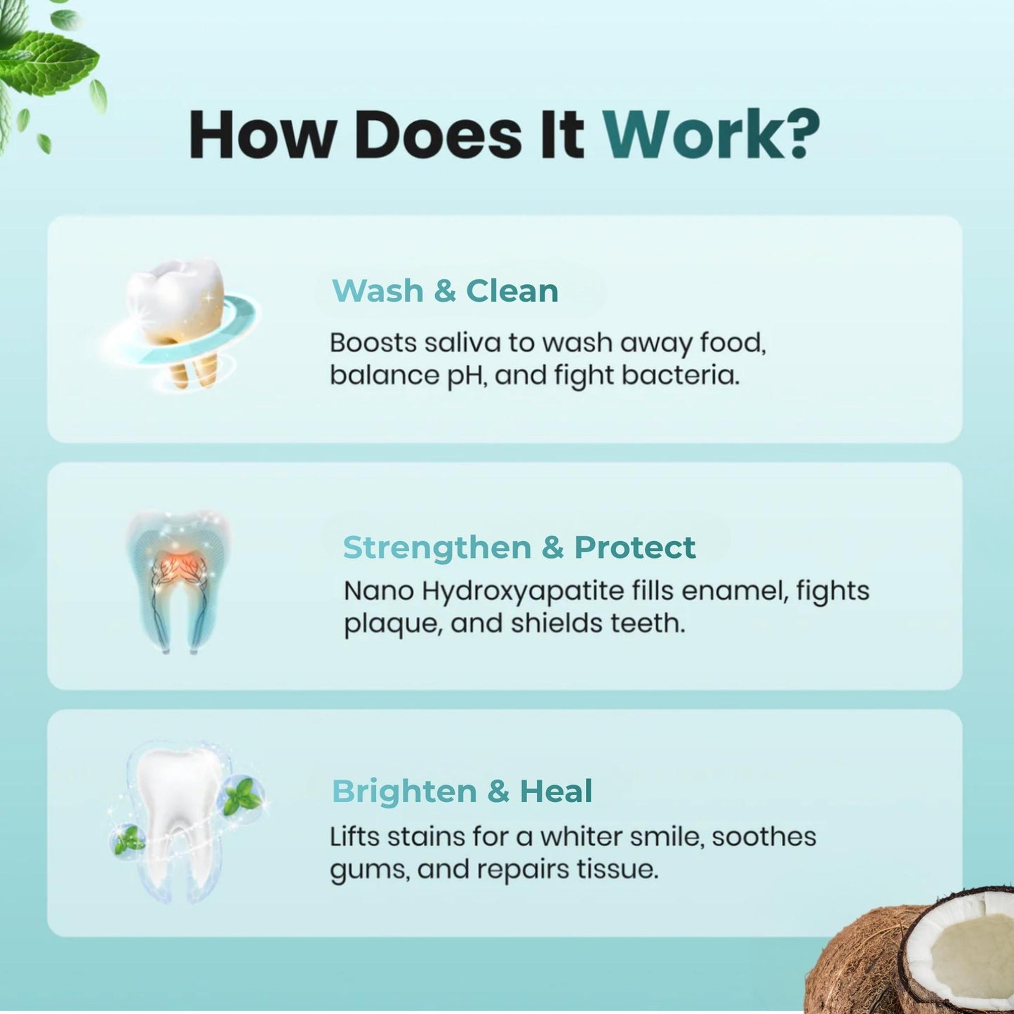 Ice&Ivy™ Coconut Pulling Oil Mouthwash