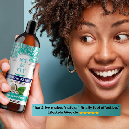 Ice&Ivy™ Coconut Pulling Oil Mouthwash