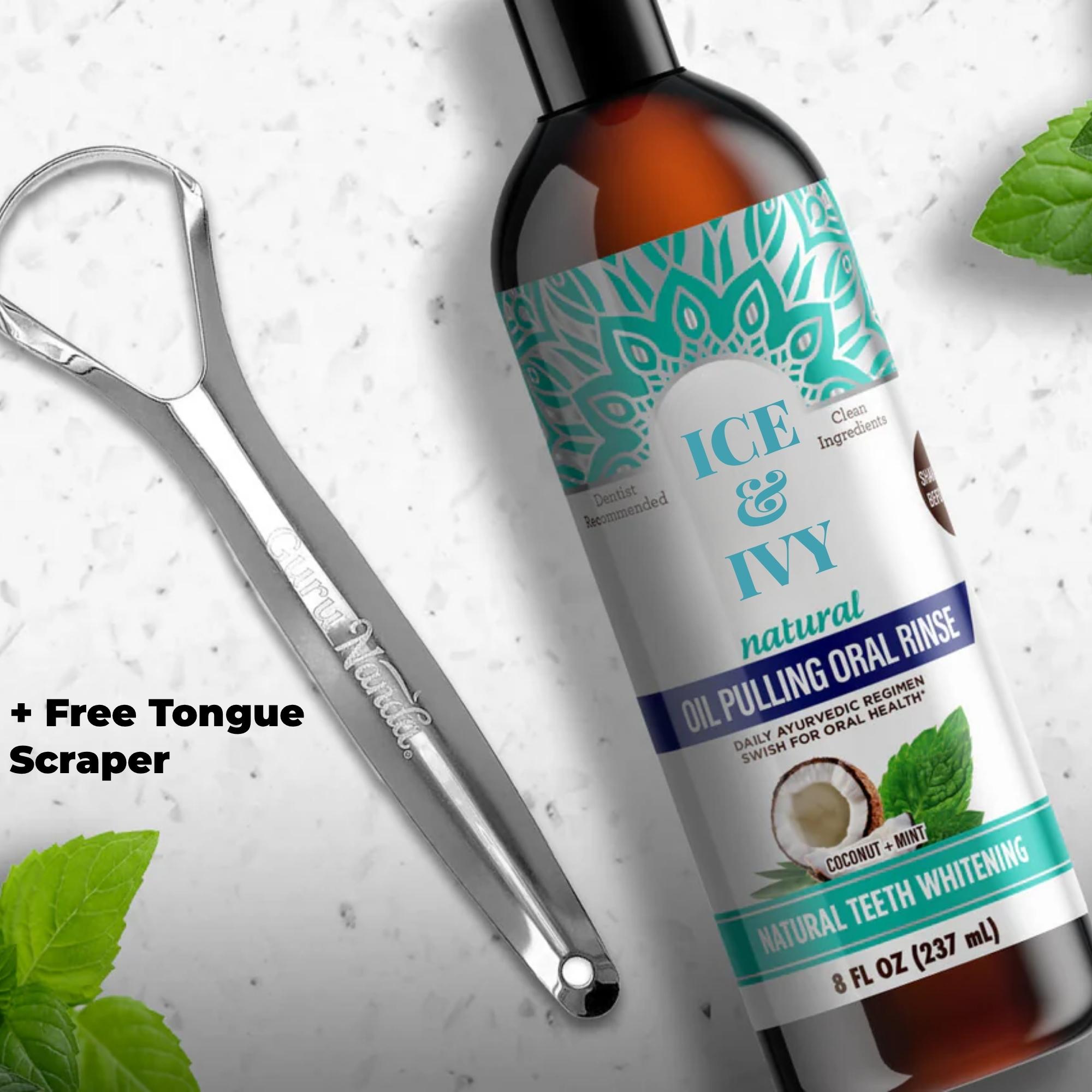 Ice&Ivy™ Coconut Pulling Oil Mouthwash