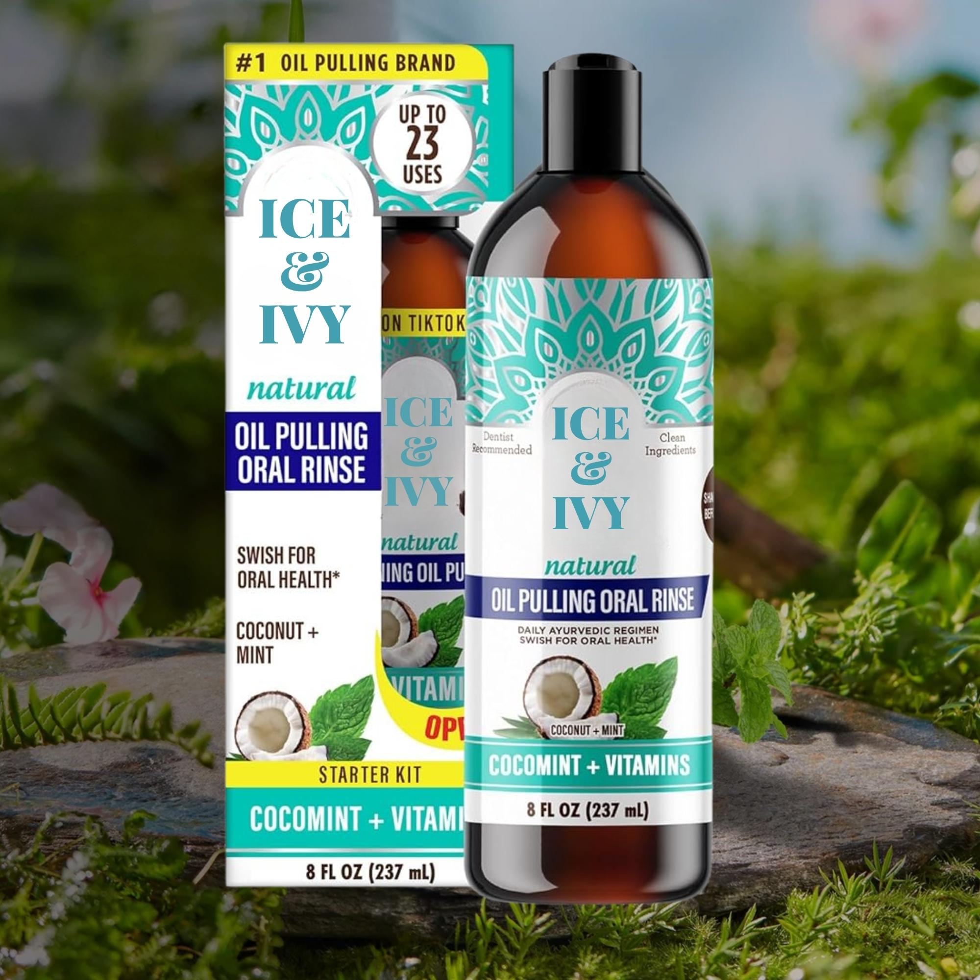 Ice&Ivy™ Coconut Pulling Oil Mouthwash